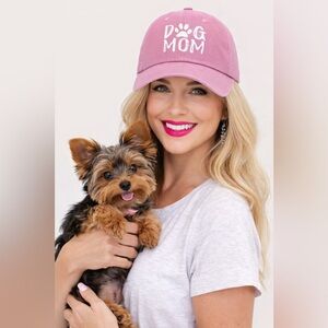 NEW: Pink Dog Mom Cap